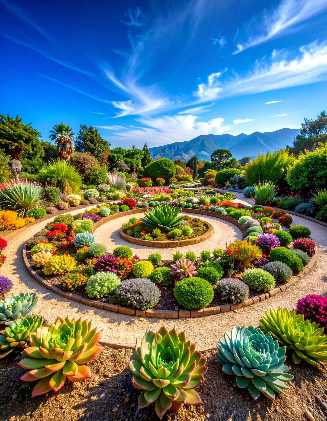 Succulent Fairy Ring Circle Garden - 25 Succulent Garden Ideas