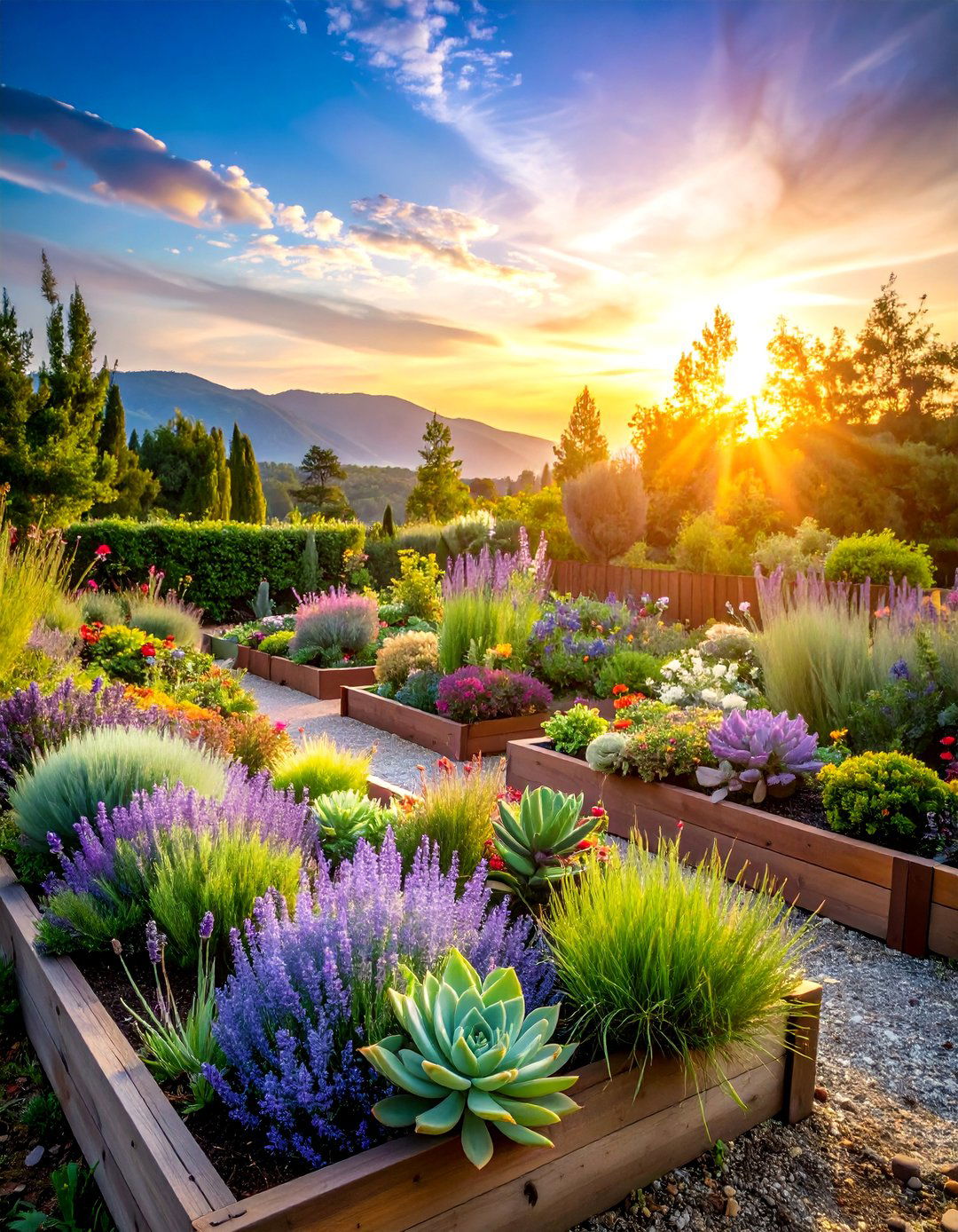 Succulent Herb Garden Fusion - 25 Succulent Garden Ideas