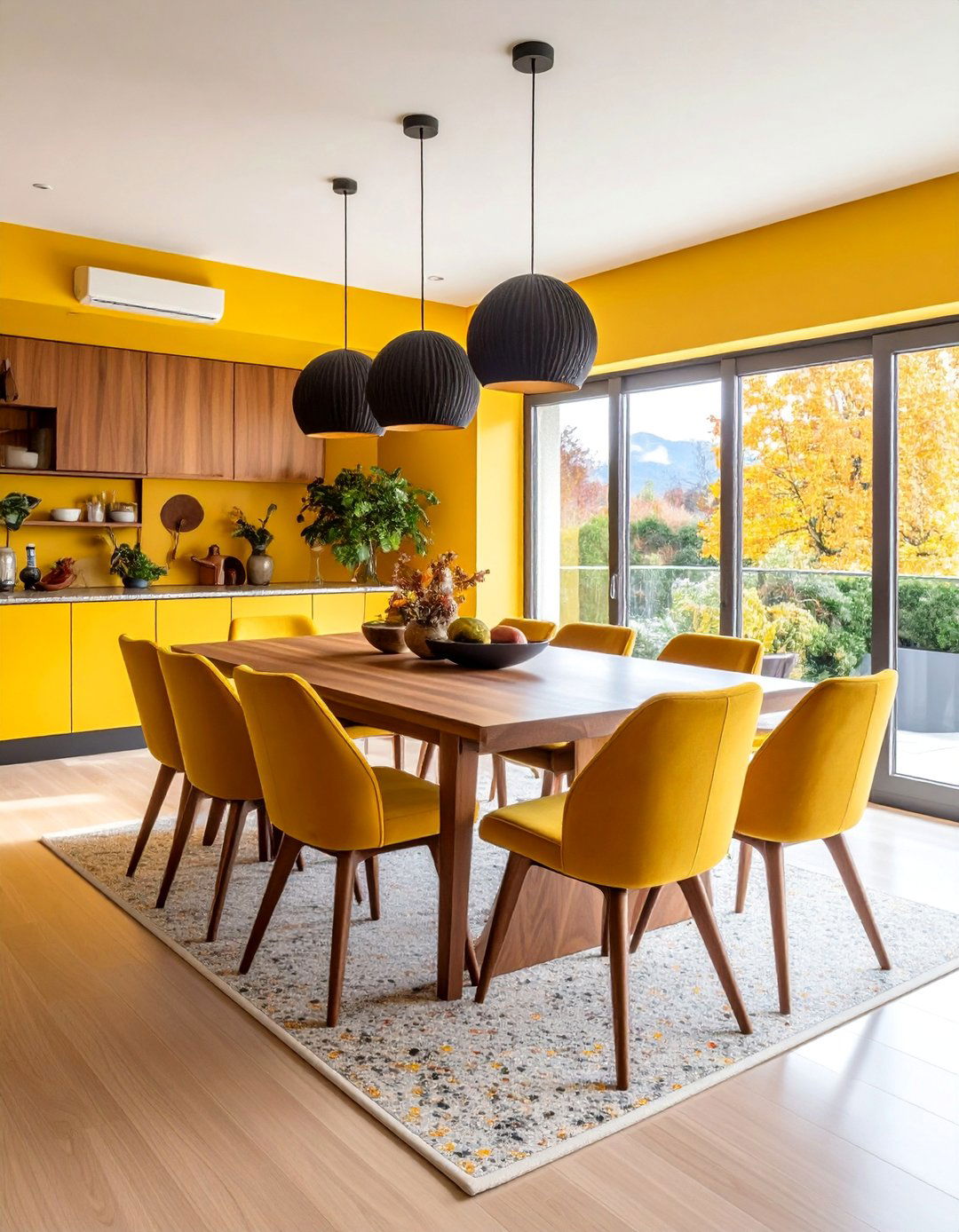 Sunken s Dining Room with Platform Seating - 25 70s Dining Room Design Ideas