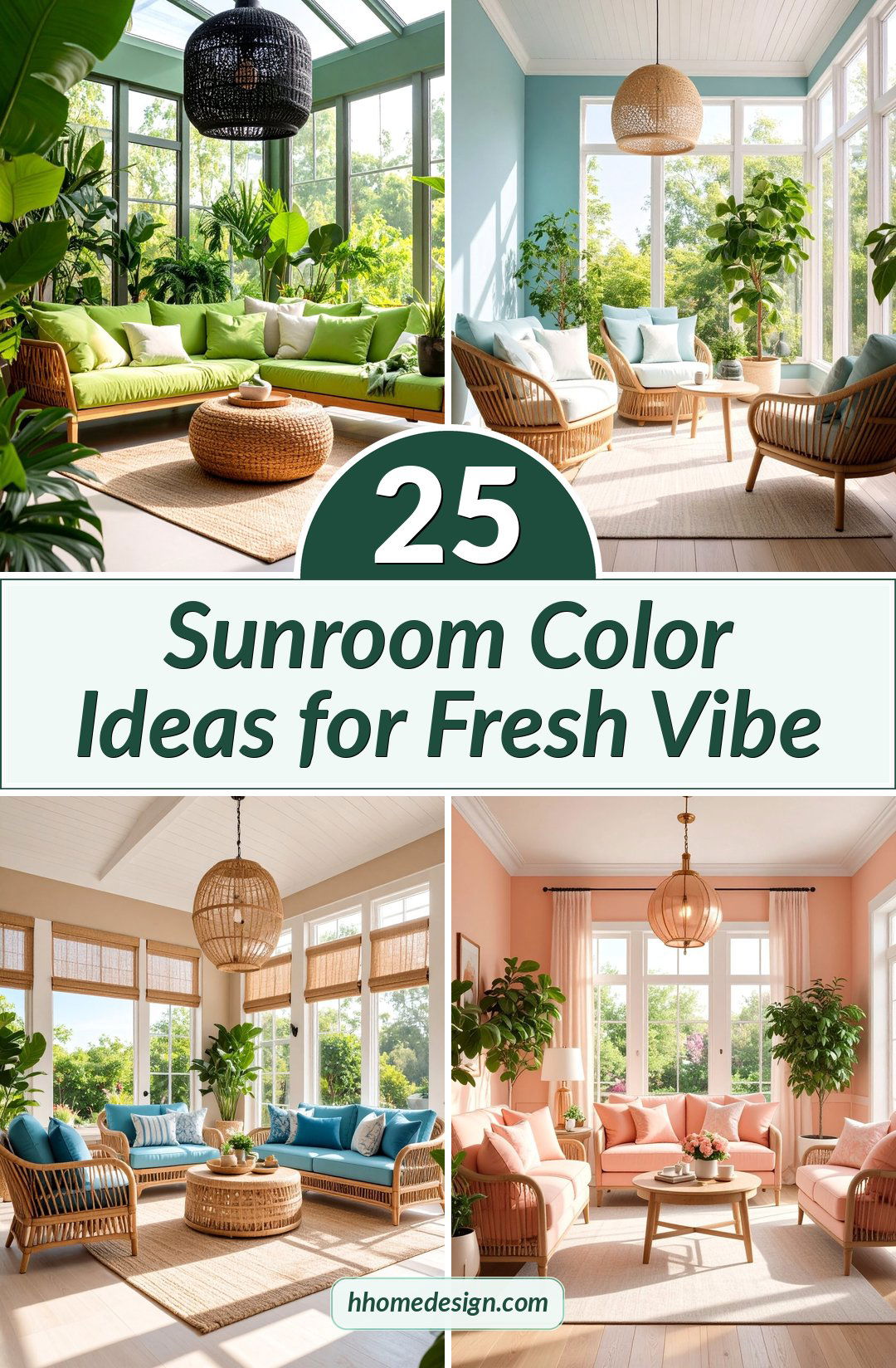 25 Sunroom Color Ideas for Fresh Vibe