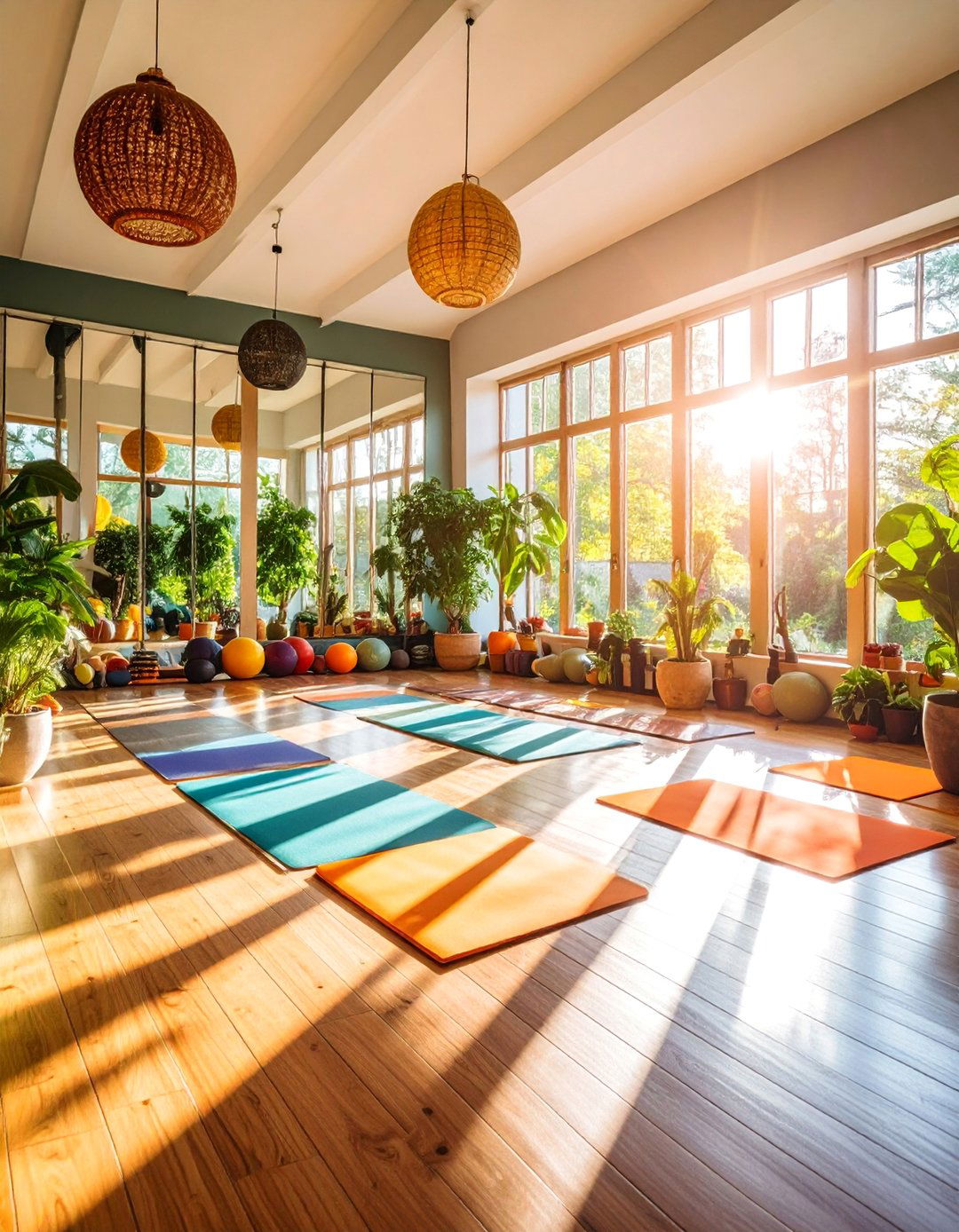 Sunroom Exercise and Yoga Studio - 25 Sunroom Ideas