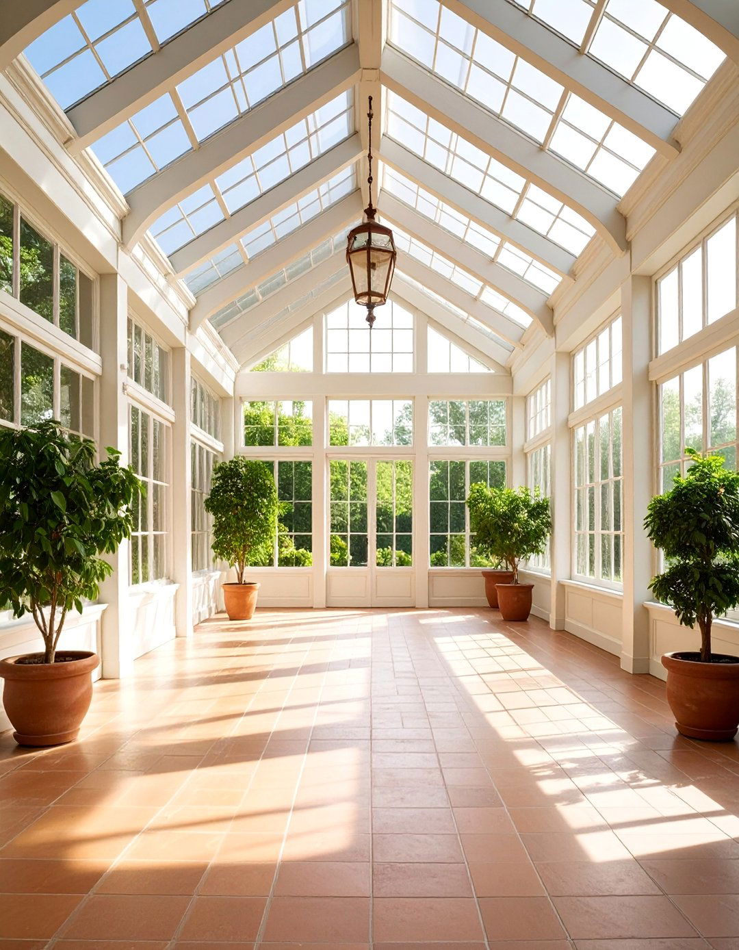 Sunroom Lime White Heritage Light - 25 Sunroom Color Ideas