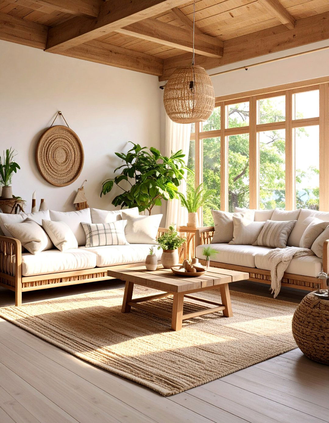Sunroom Sunbleached Natural Neutral - 25 Sunroom Color Ideas