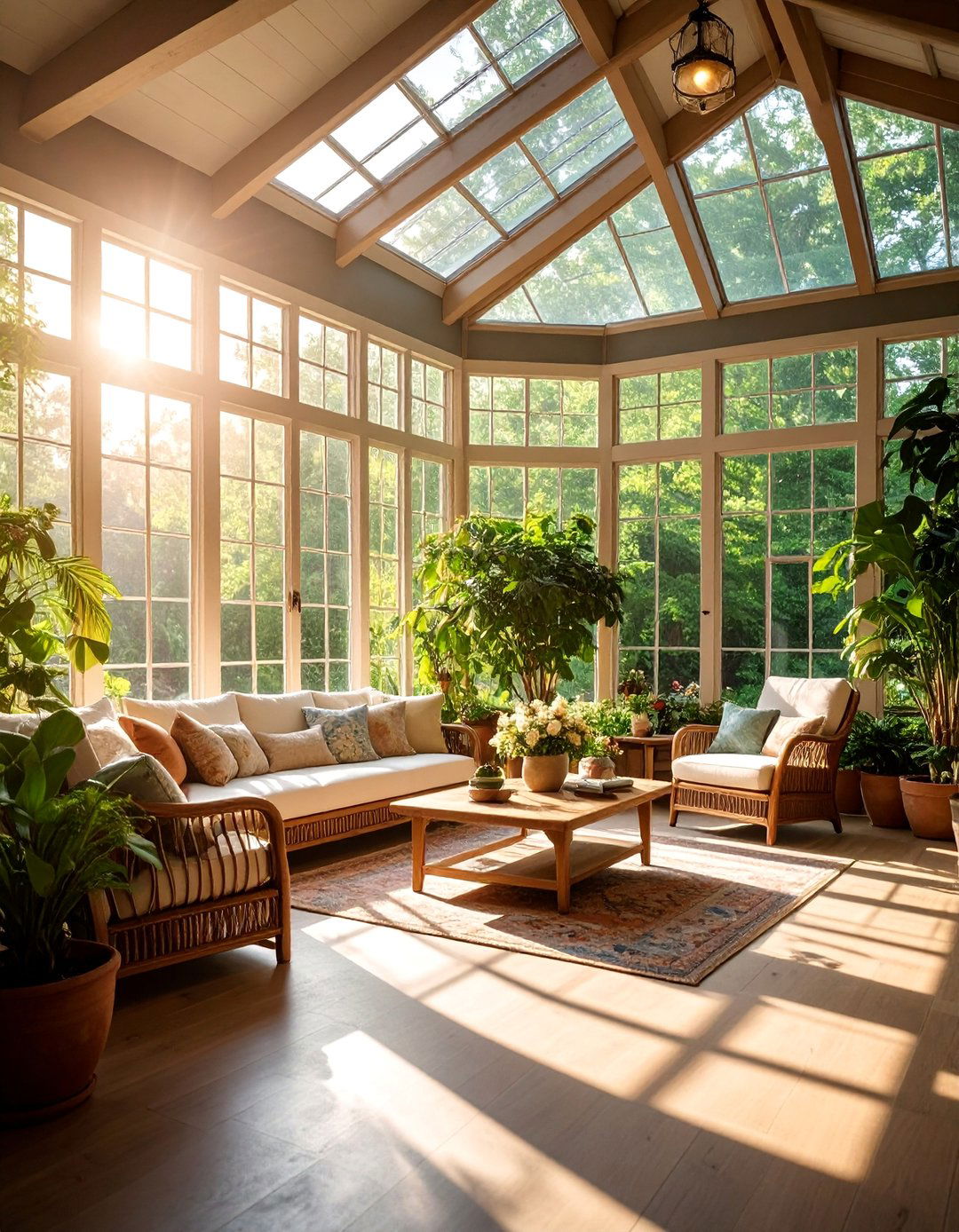 Sunroom with Year Round Outdoor Connection - 25 Types of Rooms in a House