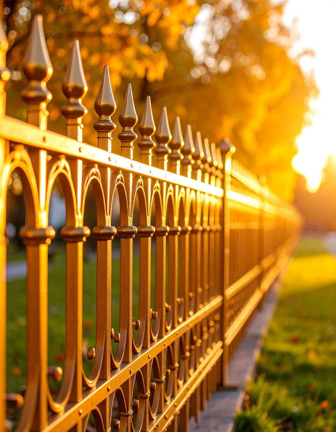 Sunset Gold Warmth - 25 Fence Stain Colors