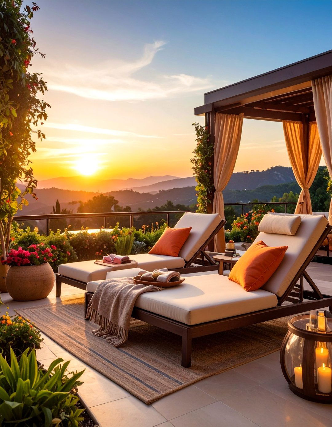 Sunset Viewing Garden Nook - 25 Garden Nook Ideas