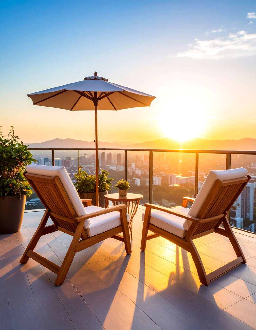 Sunset Viewing Observatory - 25 Penthouse Balcony Ideas