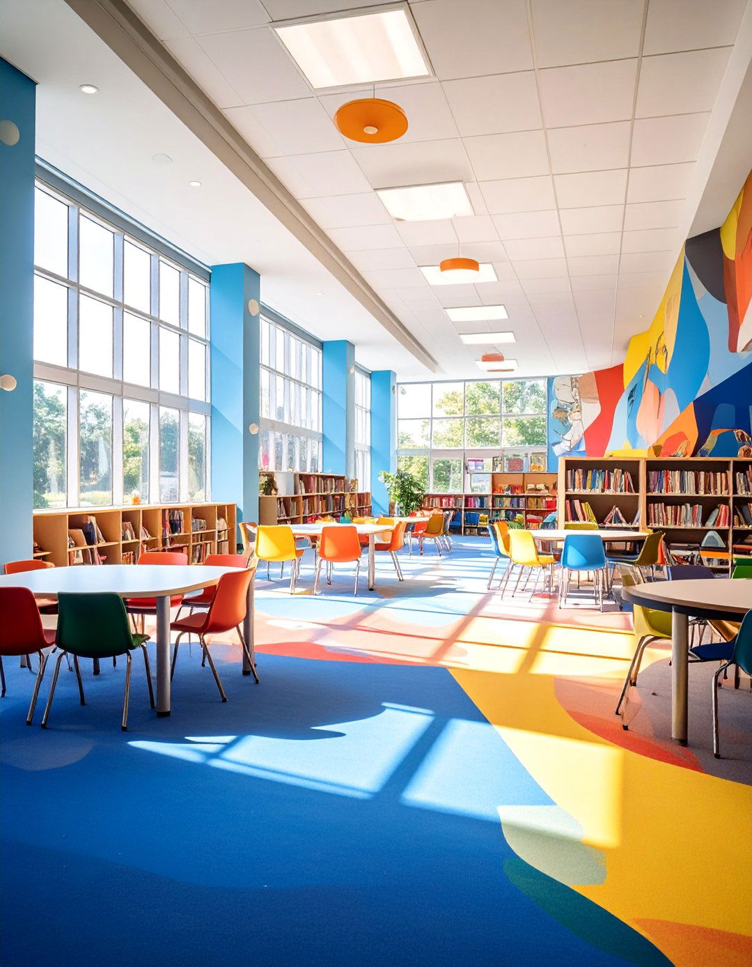 Superhero Academy Training Ground - 25 Library Murals