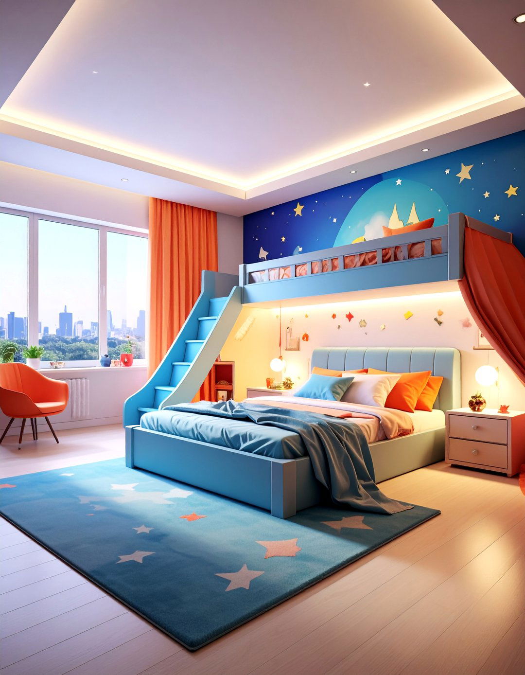 Superhero Headquarters Kids Room - 25 Kids Room Ideas