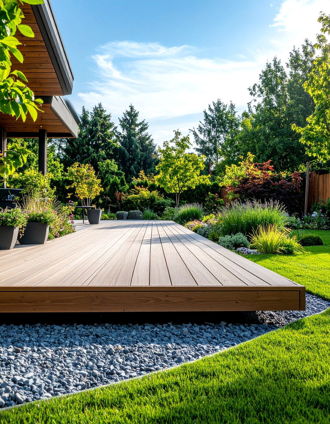 Sustainable Eco Friendly Concrete Deck - 25 Concrete Deck Ideas