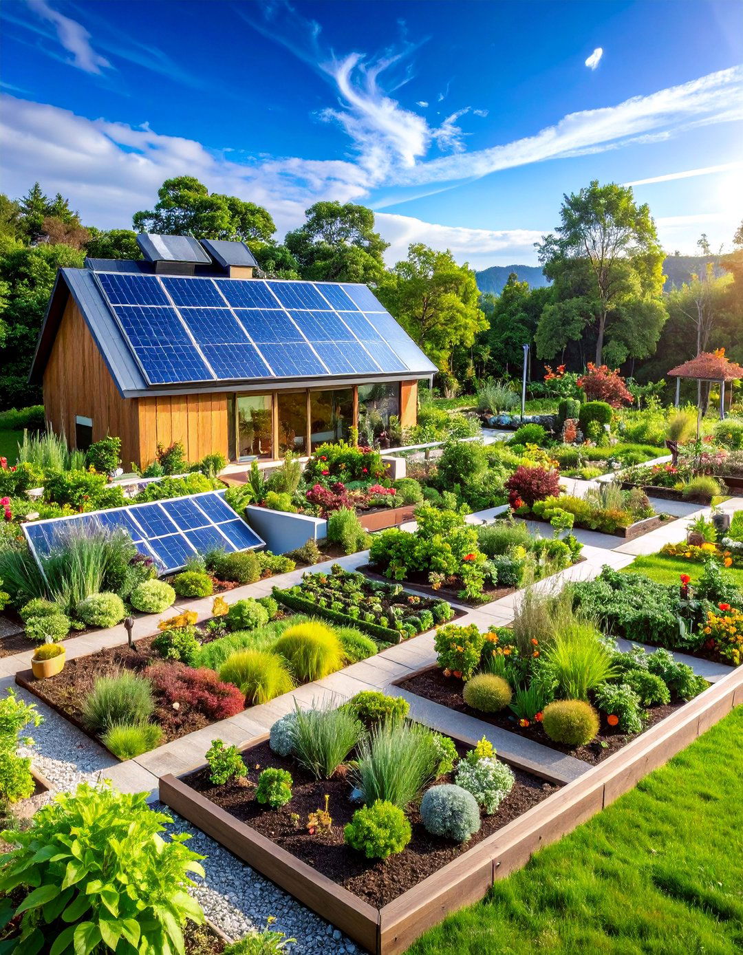 Sustainable Eco Friendly Garden with Renewable Resources - 25 South Florida Landscaping Ideas