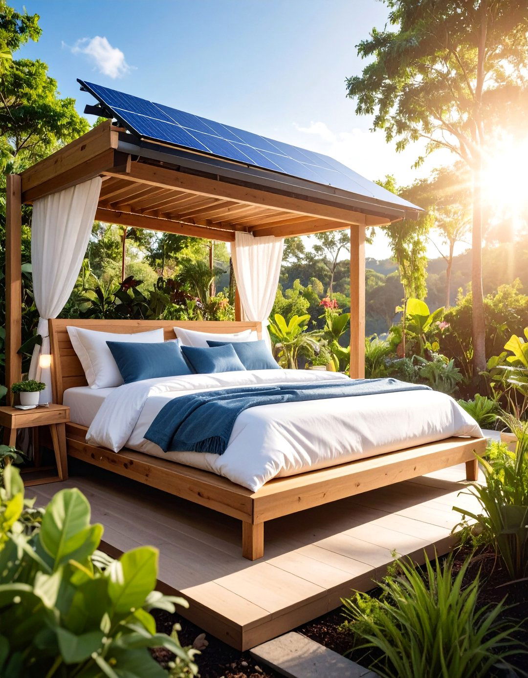 Sustainable Eco Friendly Outdoor Bedroom - 25 Outdoor Bedroom Ideas