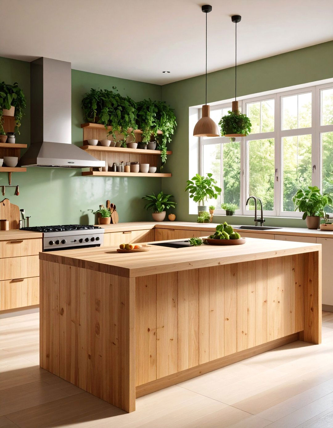 Sustainable Kitchen Countertop with Eco Friendly Materials - 25 Kitchen Countertop Ideas