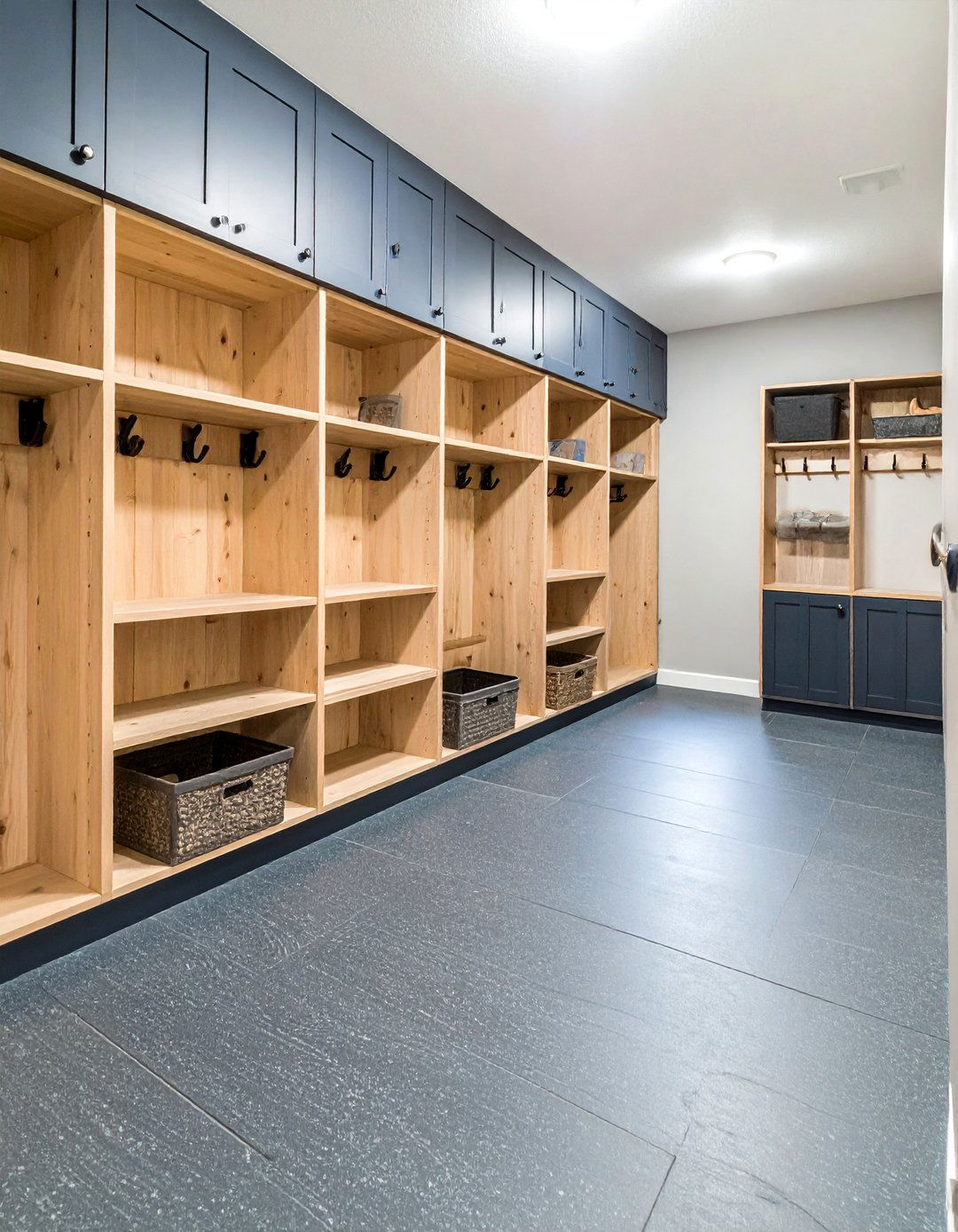 Sustainable Recycled Rubber Basement Floor - 25 Basement Floor Ideas