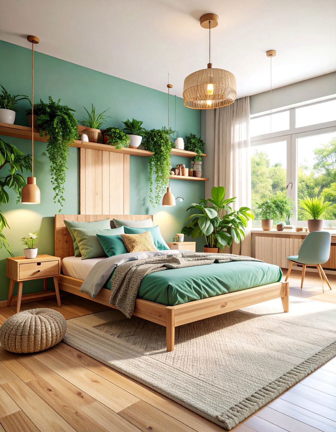 Sustainable Student Bedroom with Eco Friendly Materials - 25 Student Bedroom Design Ideas