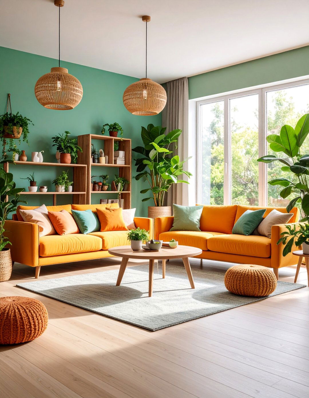 Sustainable and Eco Friendly Focus Living Room - 25 Organic Modern Living Room Design Ideas