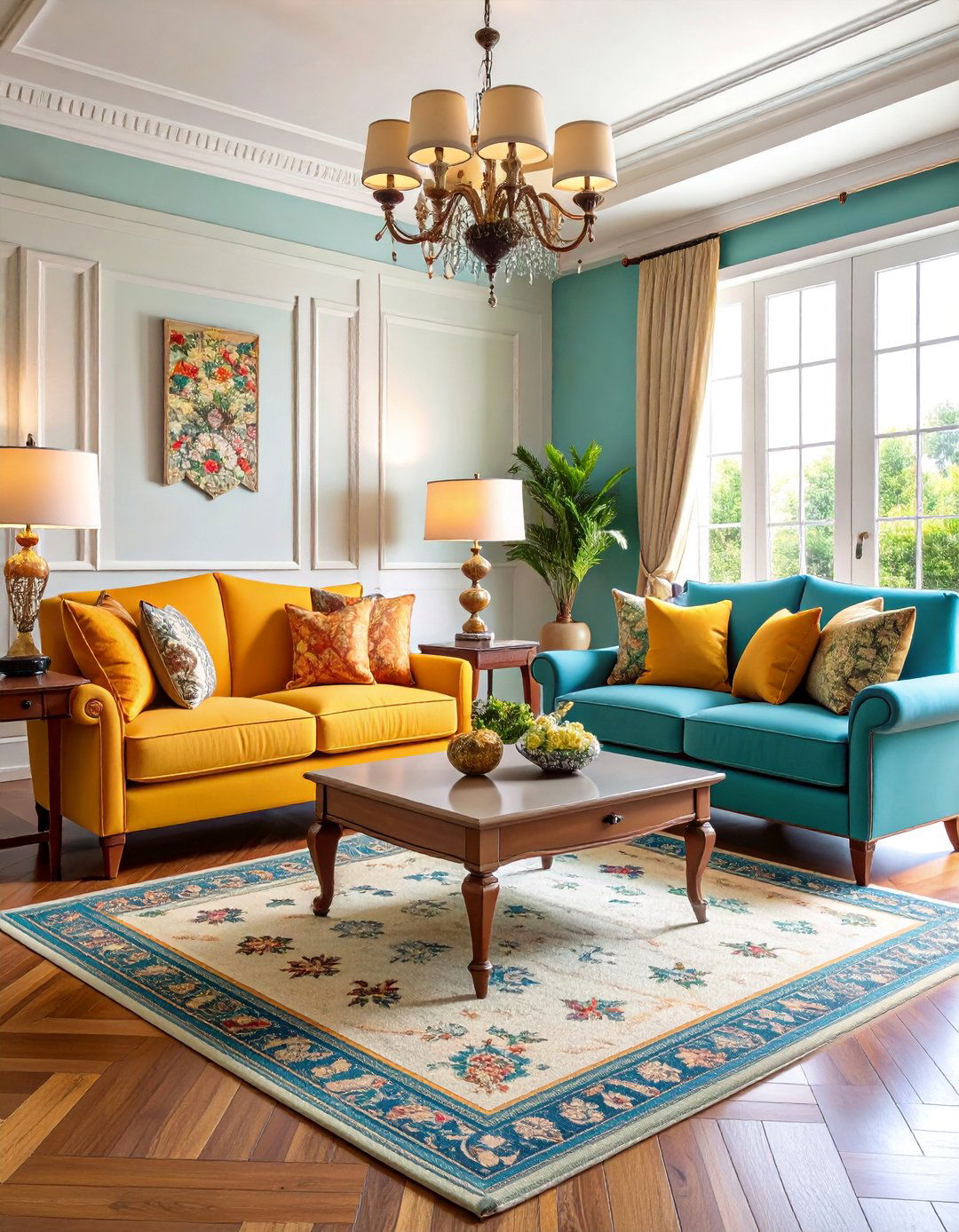 Symmetrical Living Room Design Balance - 25 Living Room Layout Ideas