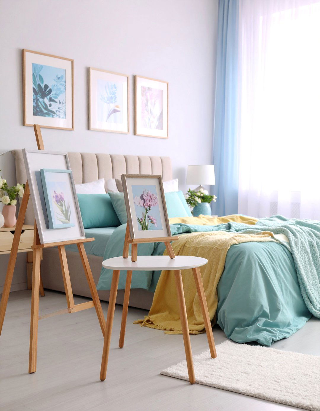 Tabletop Photo Easel Display - 25 Photo Display Ideas