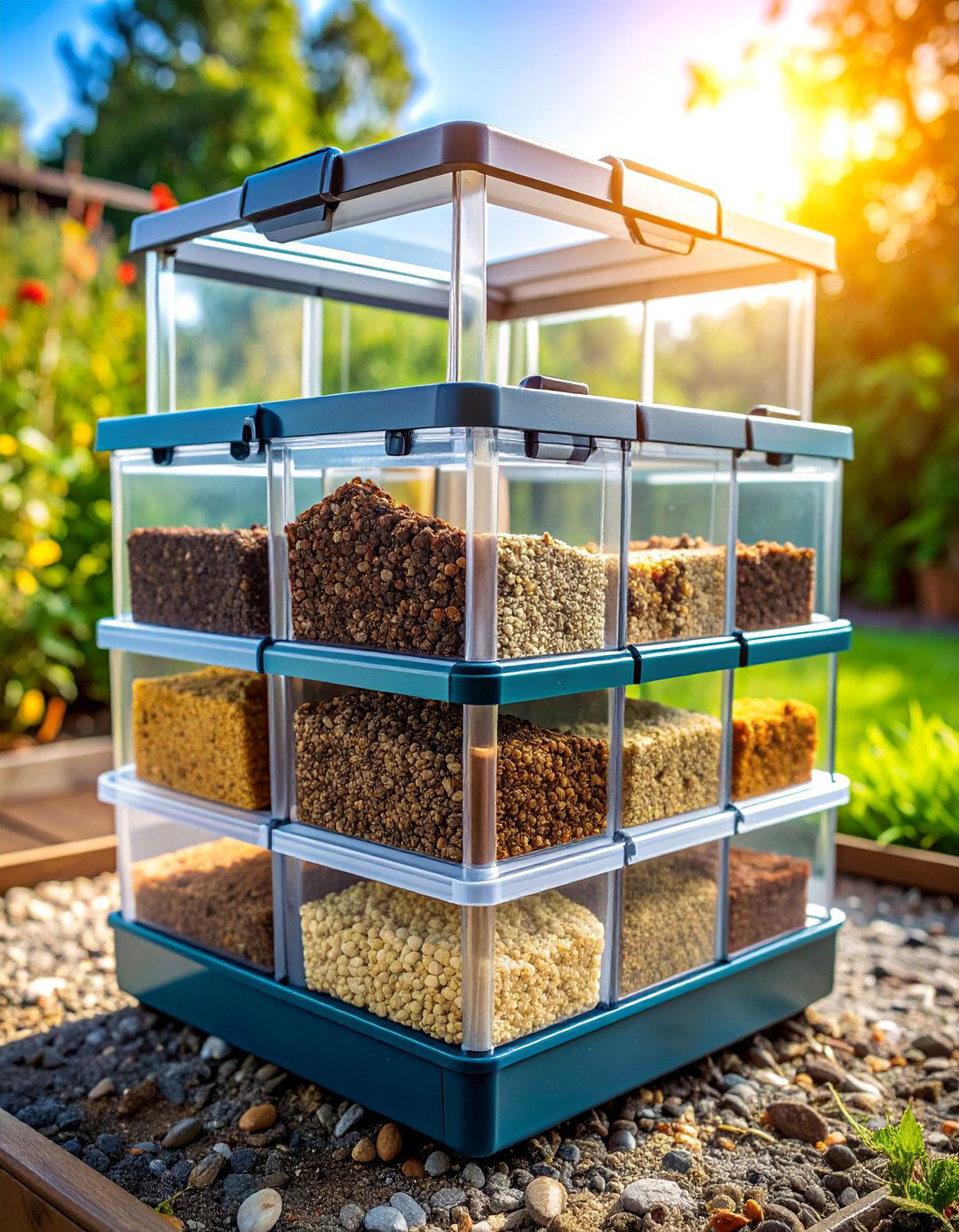 Tackle Box Compartment Storage - 25 Seed Storage Ideas