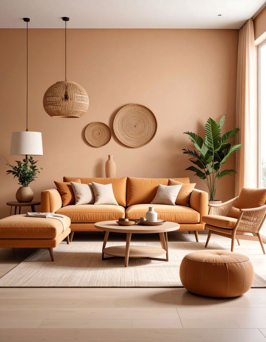 Tan Living Room with Seasonal Adaptability - 25 Tan Living Room Ideas