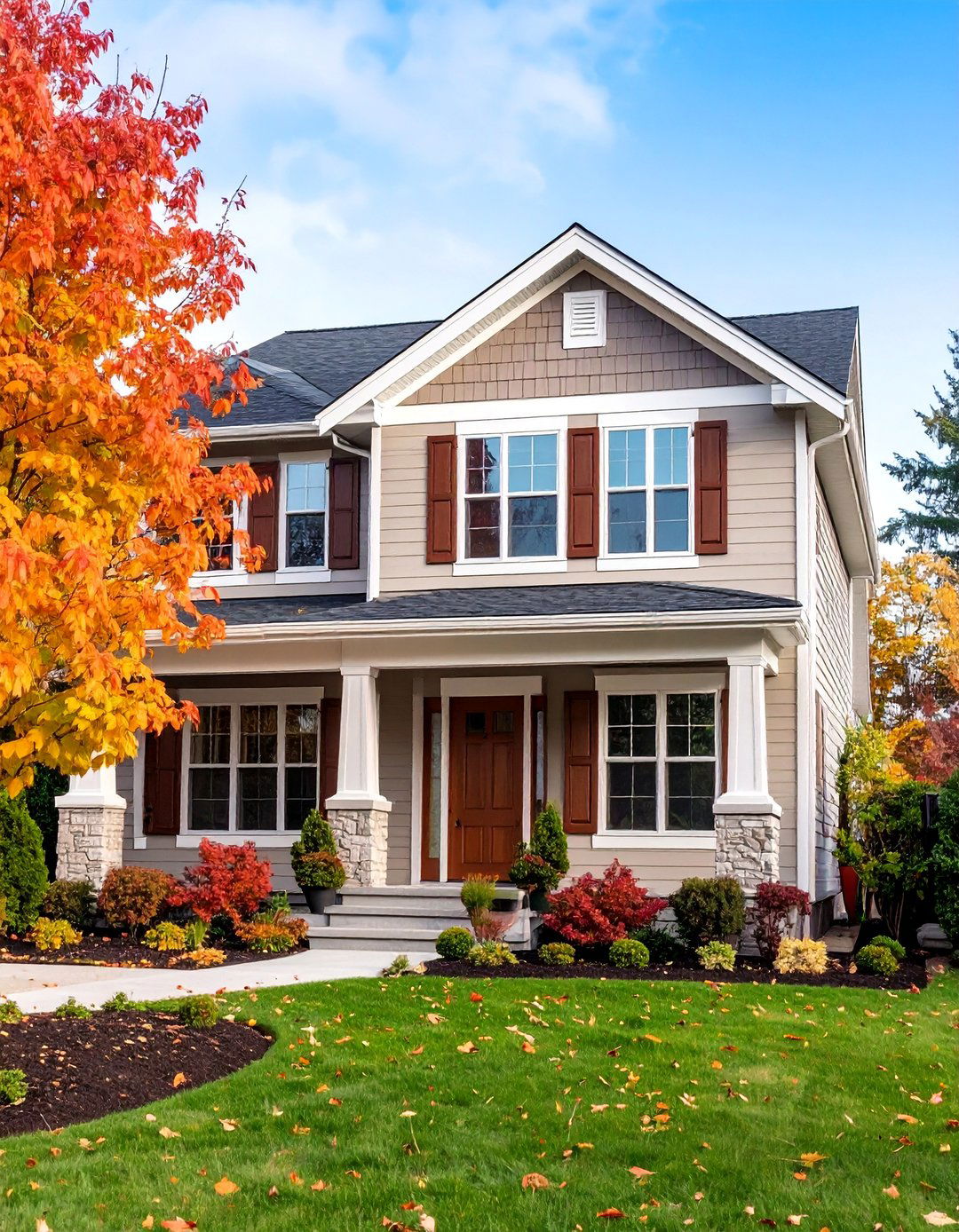 Taupe Balanced Neutrality - 25 House Siding Colors