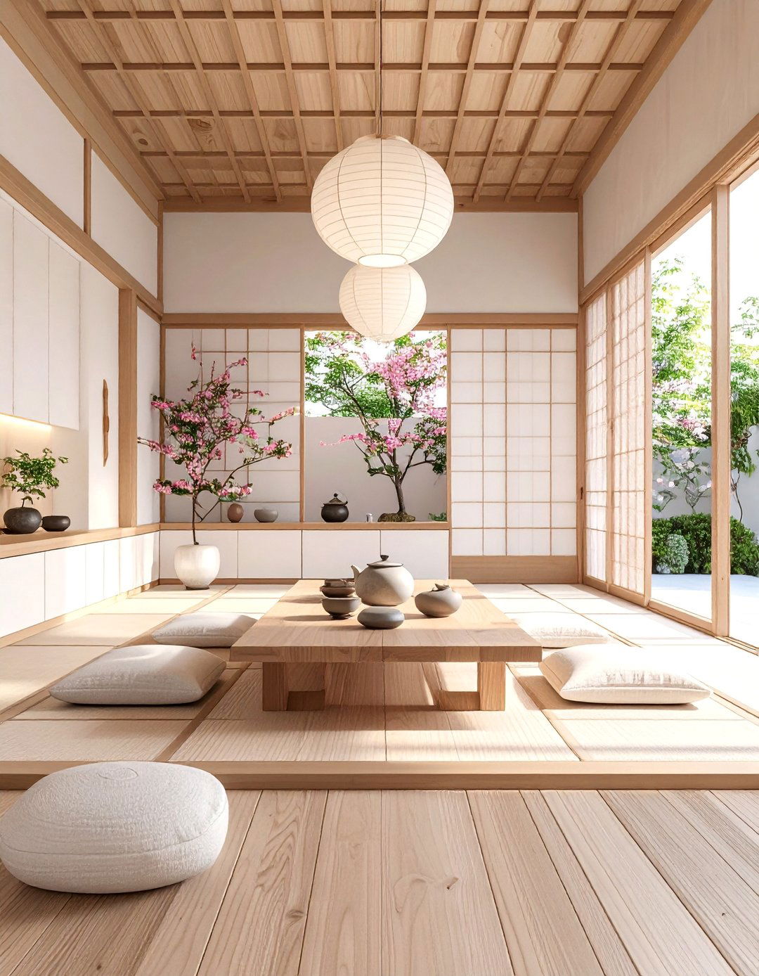 Tea Ceremony Inspired Kitchen with Dedicated Preparation Station - 25 Japanese Style Kitchen Ideas