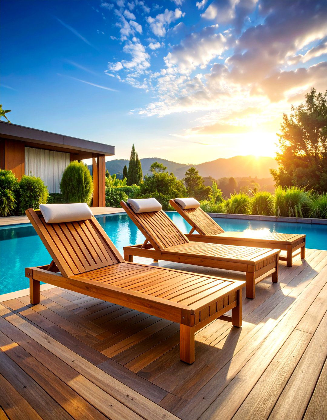 Teak Steamer Chair Collection - 25 Outdoor Furniture Ideas