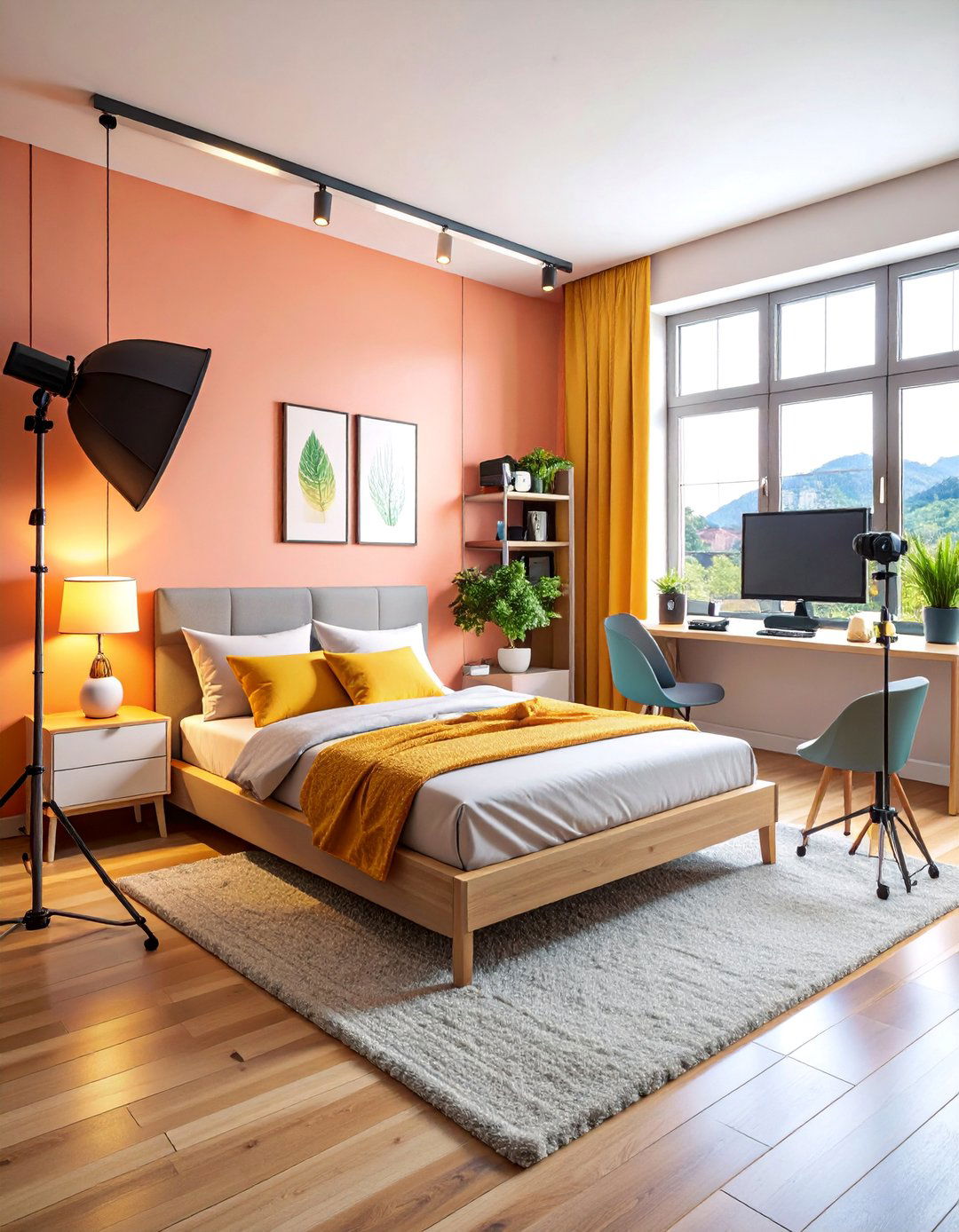 Tech Integration Hub for Content Creation - 25 Hypebeast Room Decor Ideas
