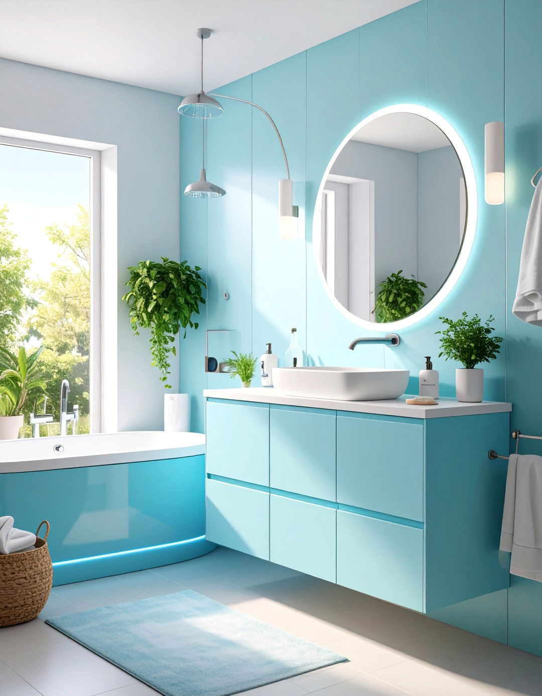 Tech Smart Dorm Bathroom Setup - 25 Dorm Bathroom Ideas