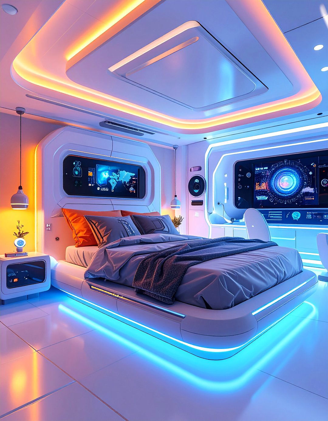 Tech Smart Home Spiderman Command Center - 25 Spiderman Room Decor Ideas