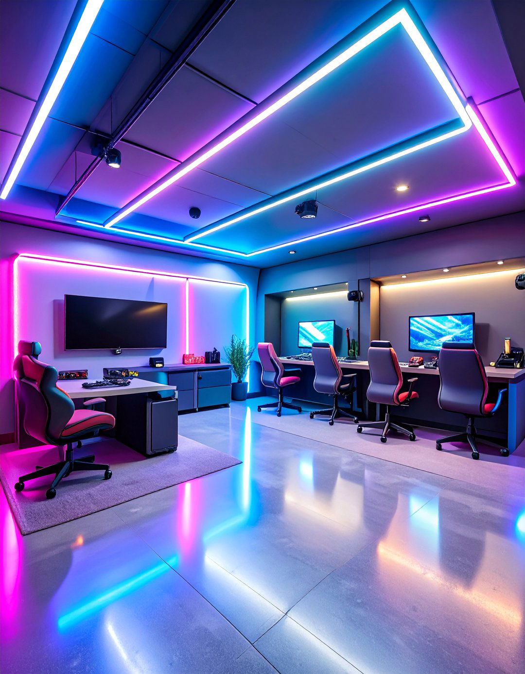 Teen Hangout Garage Game Room - 25 Garage Game Room Ideas