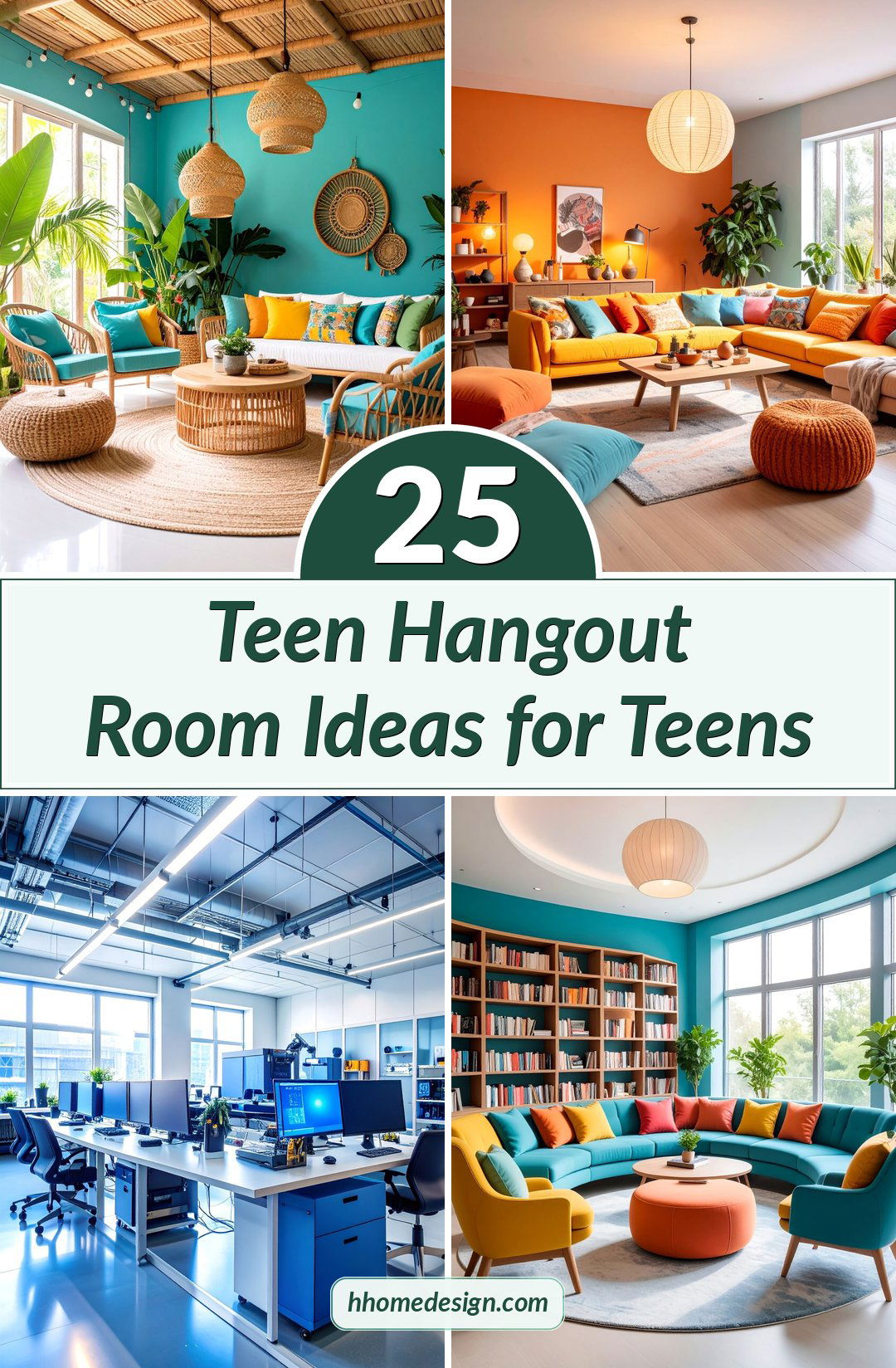 25 Teen Hangout Room Ideas for Teens