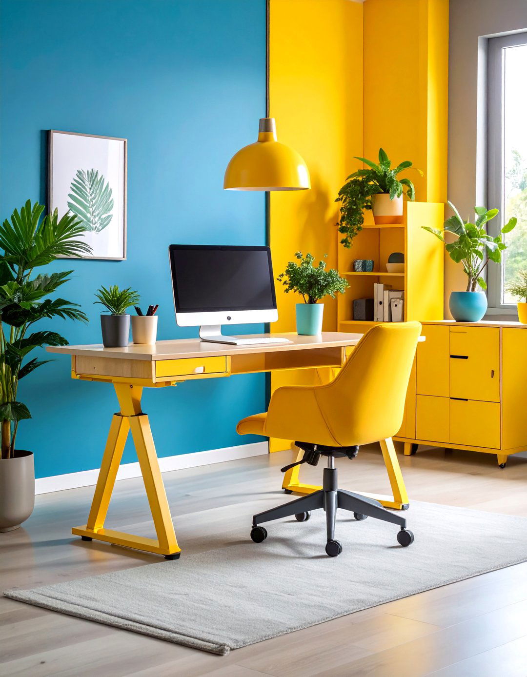 Telescoping Height Adjustable Desk with Storage - 25 Studio Furniture Ideas