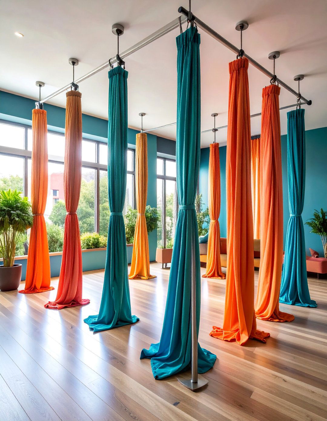 Tension Pole Room Divider - 25 Room Divider Ideas