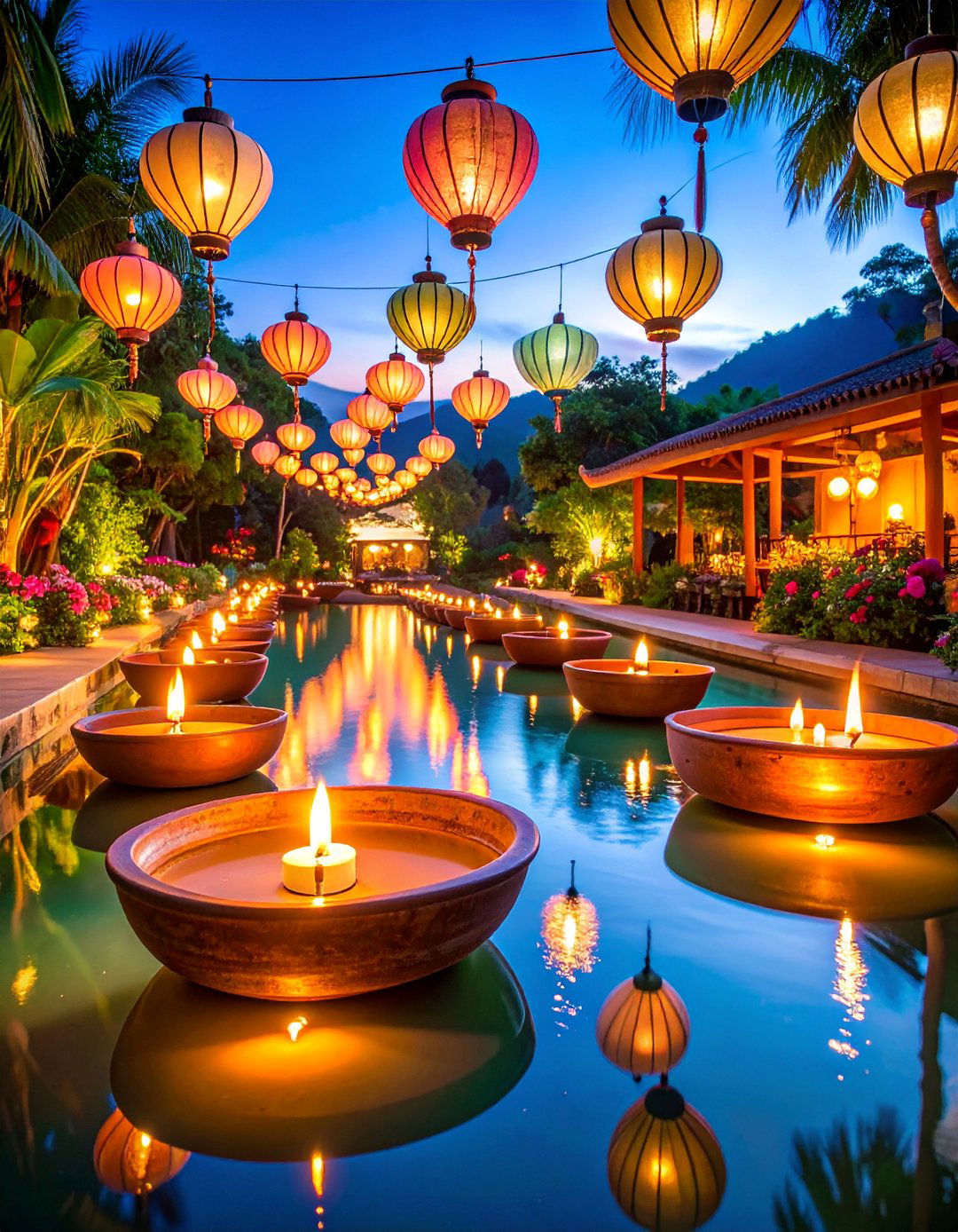 Terracotta Candlelit Evening Celebration - 25 Terracotta Wedding Décor Ideas