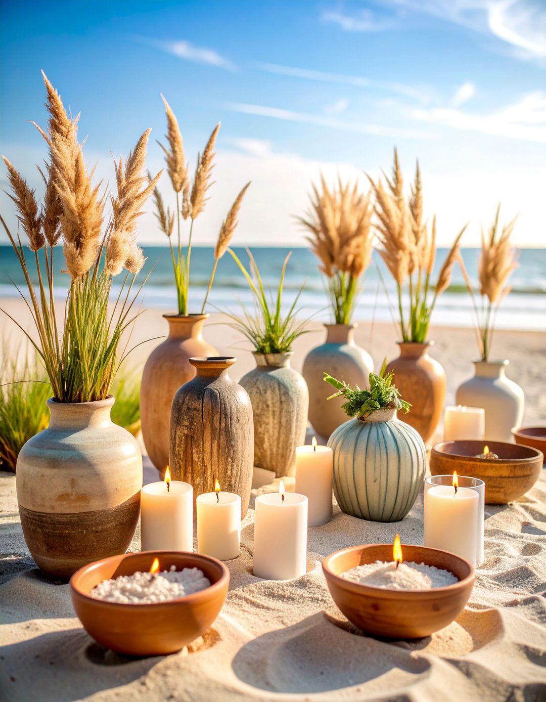 Terracotta Coastal Driftwood Wedding Theme - 25 Terracotta Wedding Décor Ideas