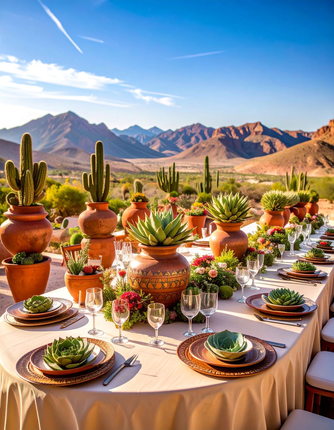 Terracotta Desert Chic Wedding Design - 25 Terracotta Wedding Décor Ideas