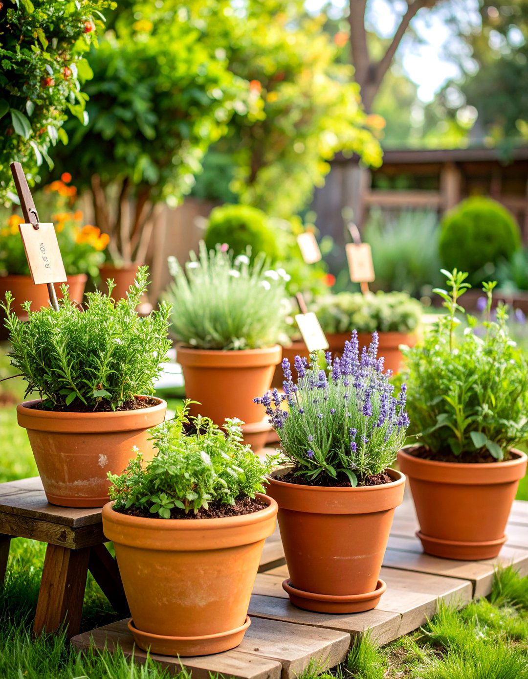 Terracotta Herb Garden Wedding Celebration - 25 Terracotta Wedding Décor Ideas