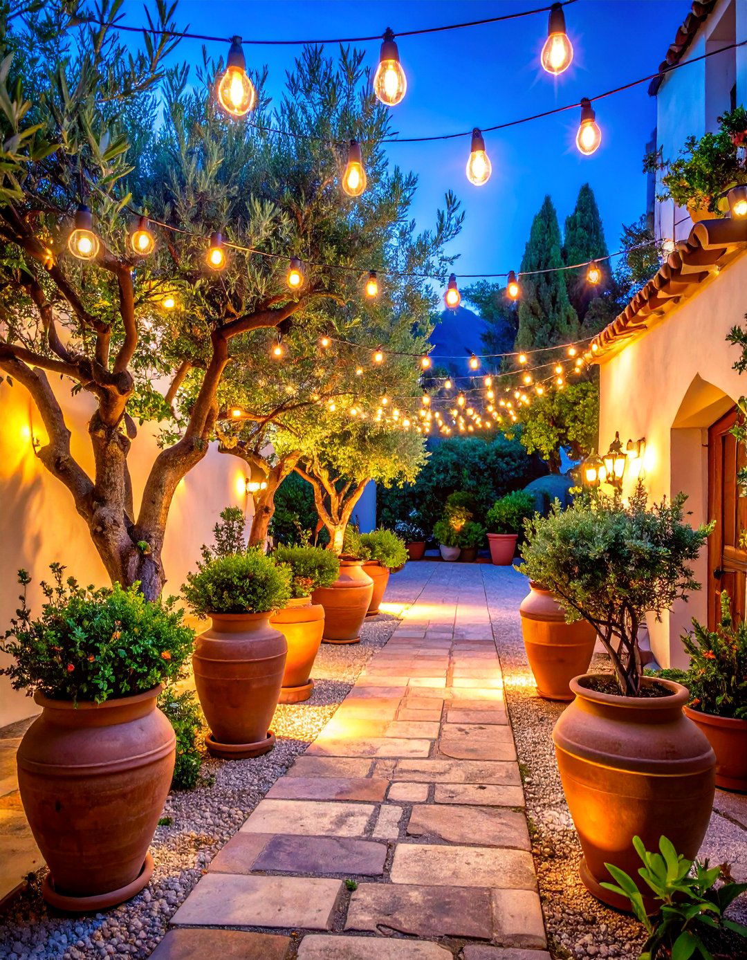 Terracotta Mediterranean Courtyard Style - 25 Terracotta Wedding Décor Ideas