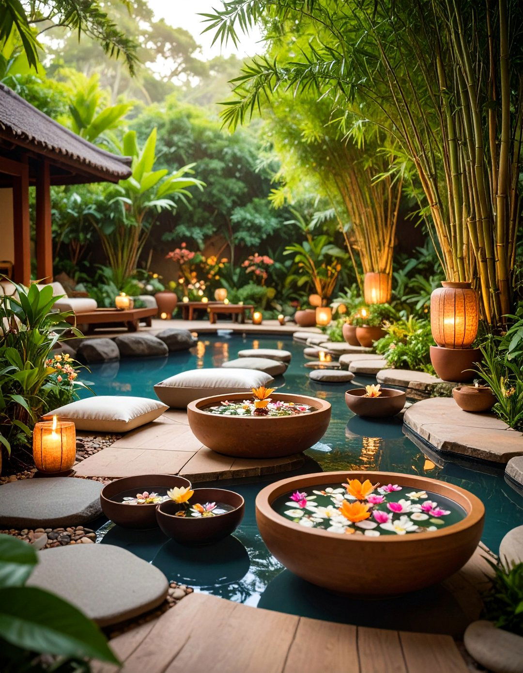 Terracotta Zen Garden Wedding Design - 25 Terracotta Wedding Décor Ideas