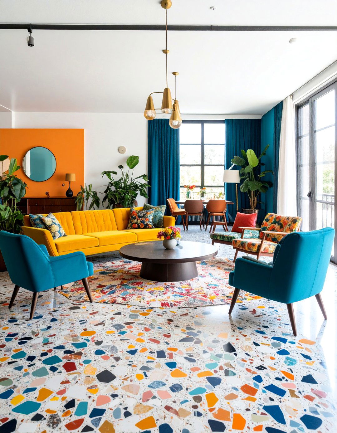 Terrazzo Basement Floor - 25 Basement Floor Ideas