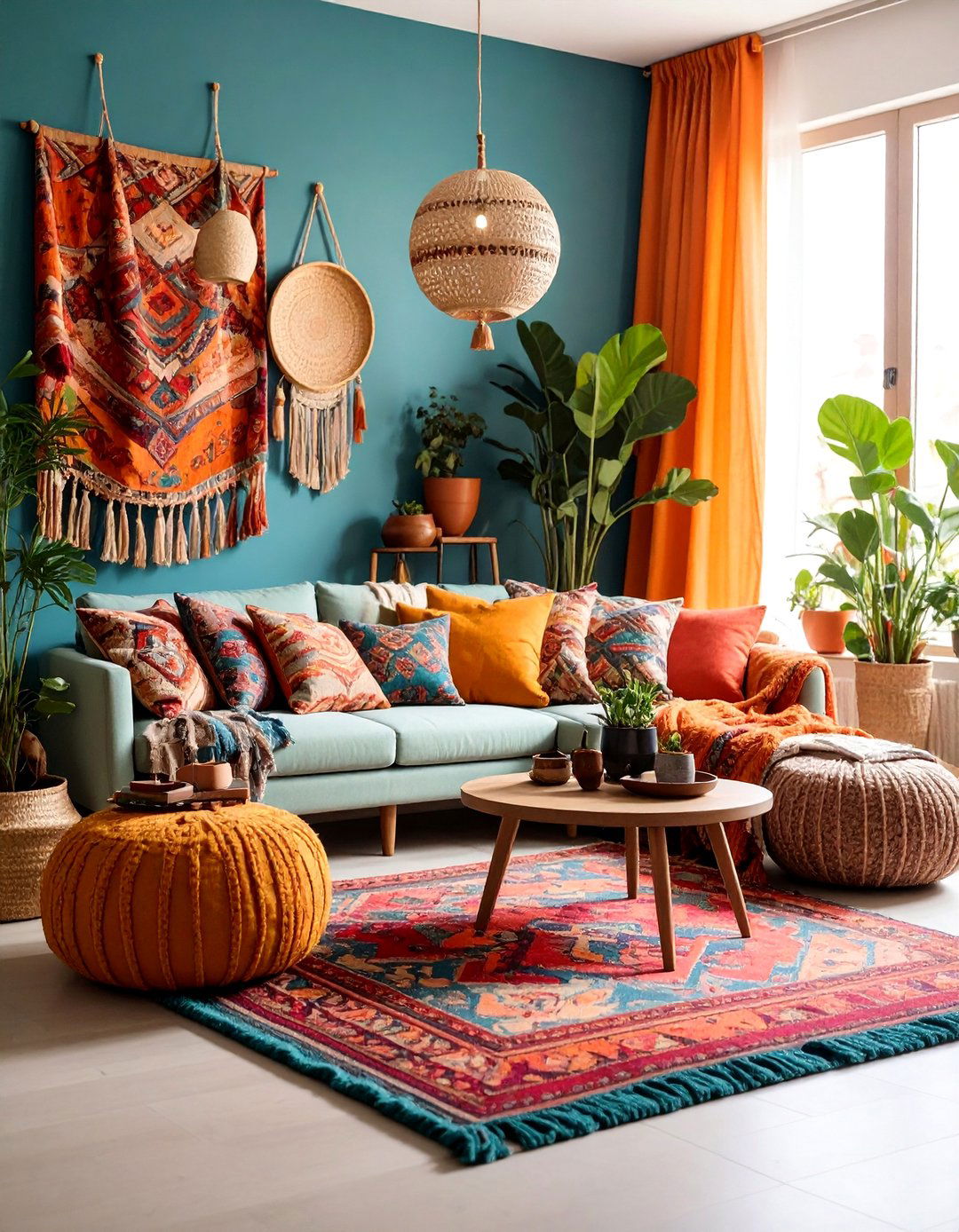 Textile Rich Studio with Layered Fabrics and Textures - 25 Studio Apartment Ideas