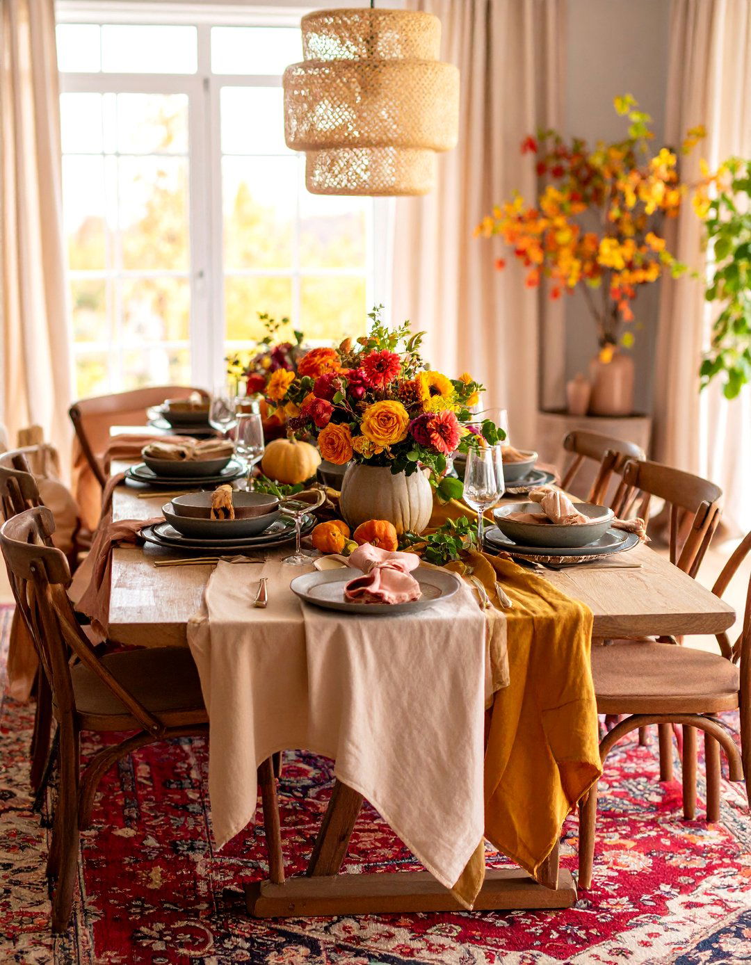 Textural Casual Dining Room with Layered Materials - 25 Casual Dining Room Ideas