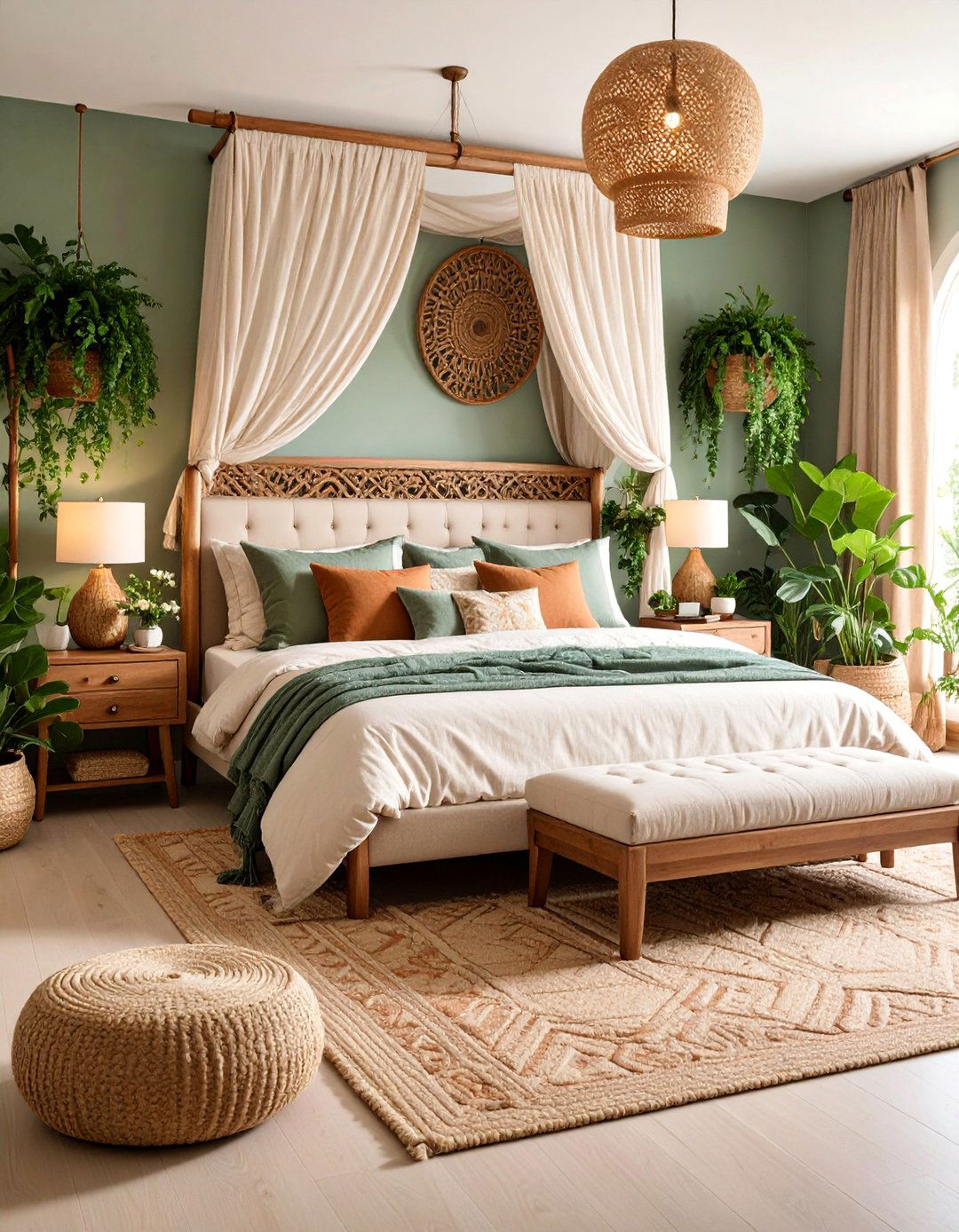 Texture Rich Neutral Bedroom - 25 Paris-themed Bedroom Ideas