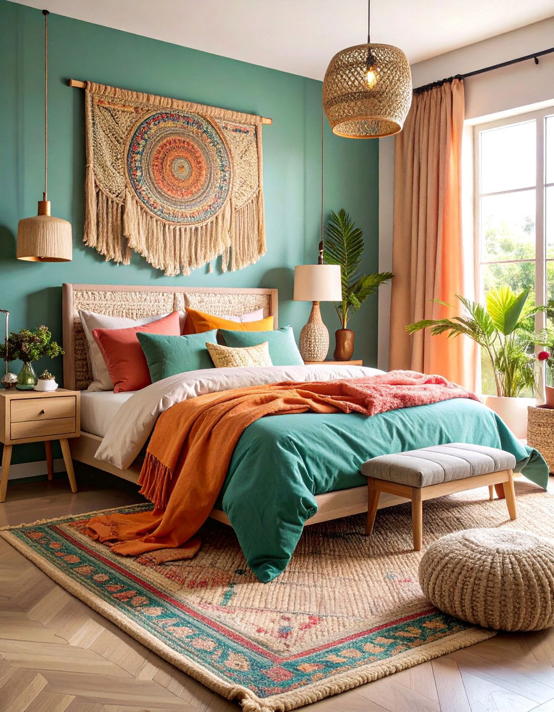 Textured Blue and Beige Bedroom - 25 blue and beige bedroom ideas