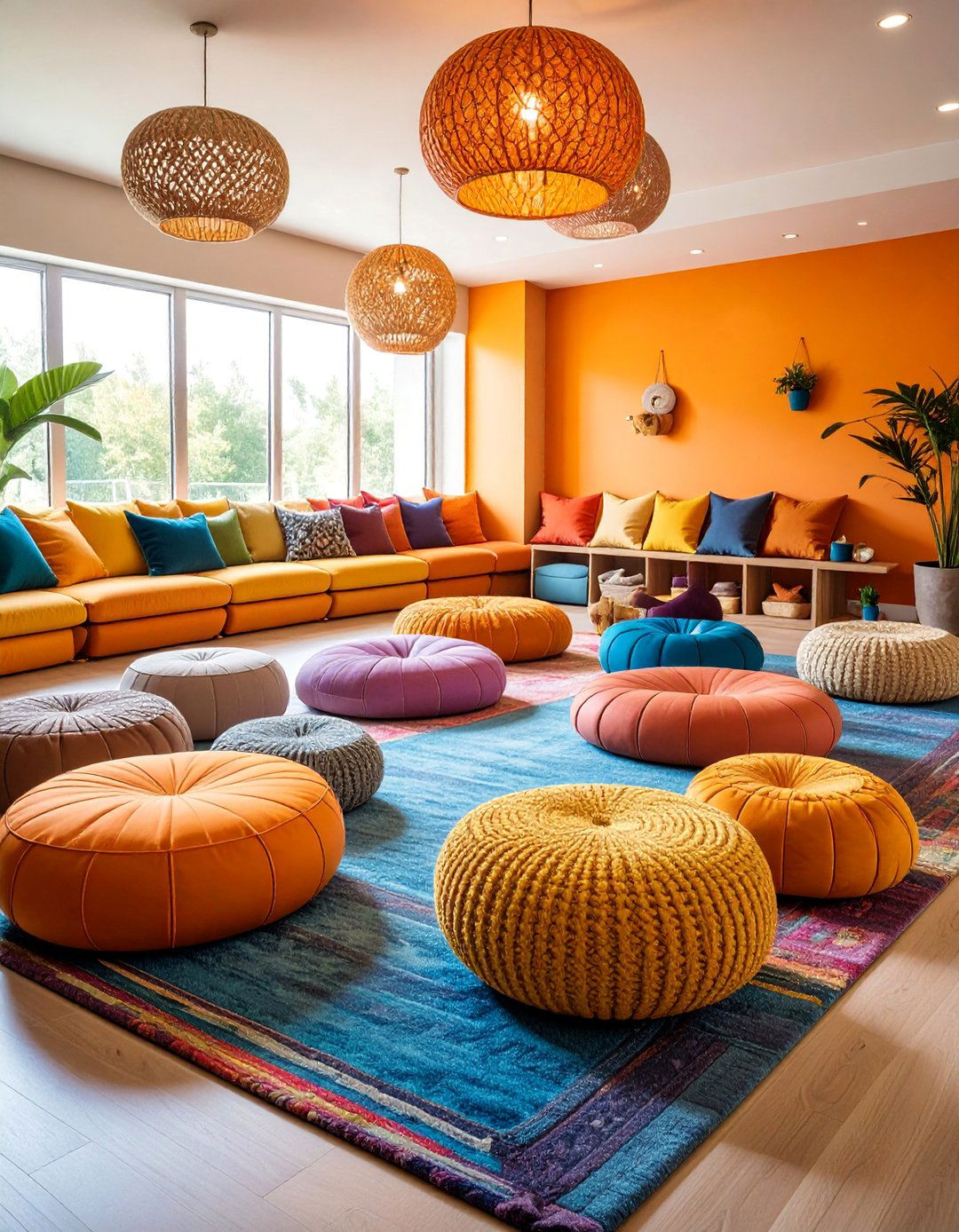 Textured Comfort Zone with Tactile Elements - 25 Therapist Office Decor Ideas