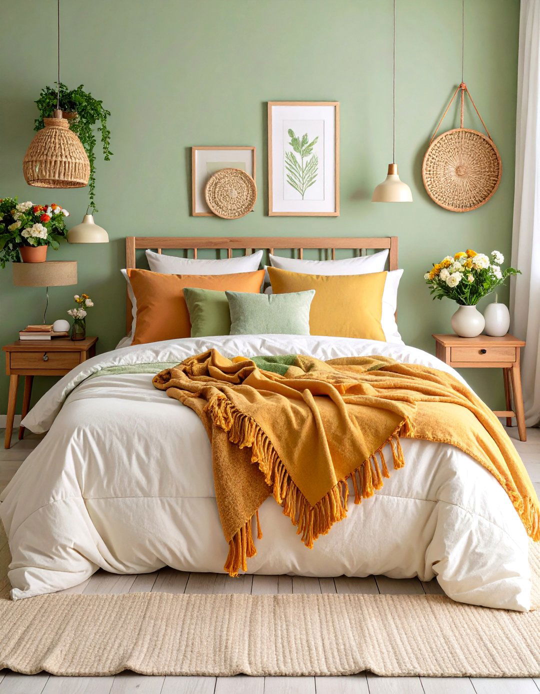 Textured Linen Bedding with Organic Cotton Layers - 25 Minimalist Bedroom Ideas