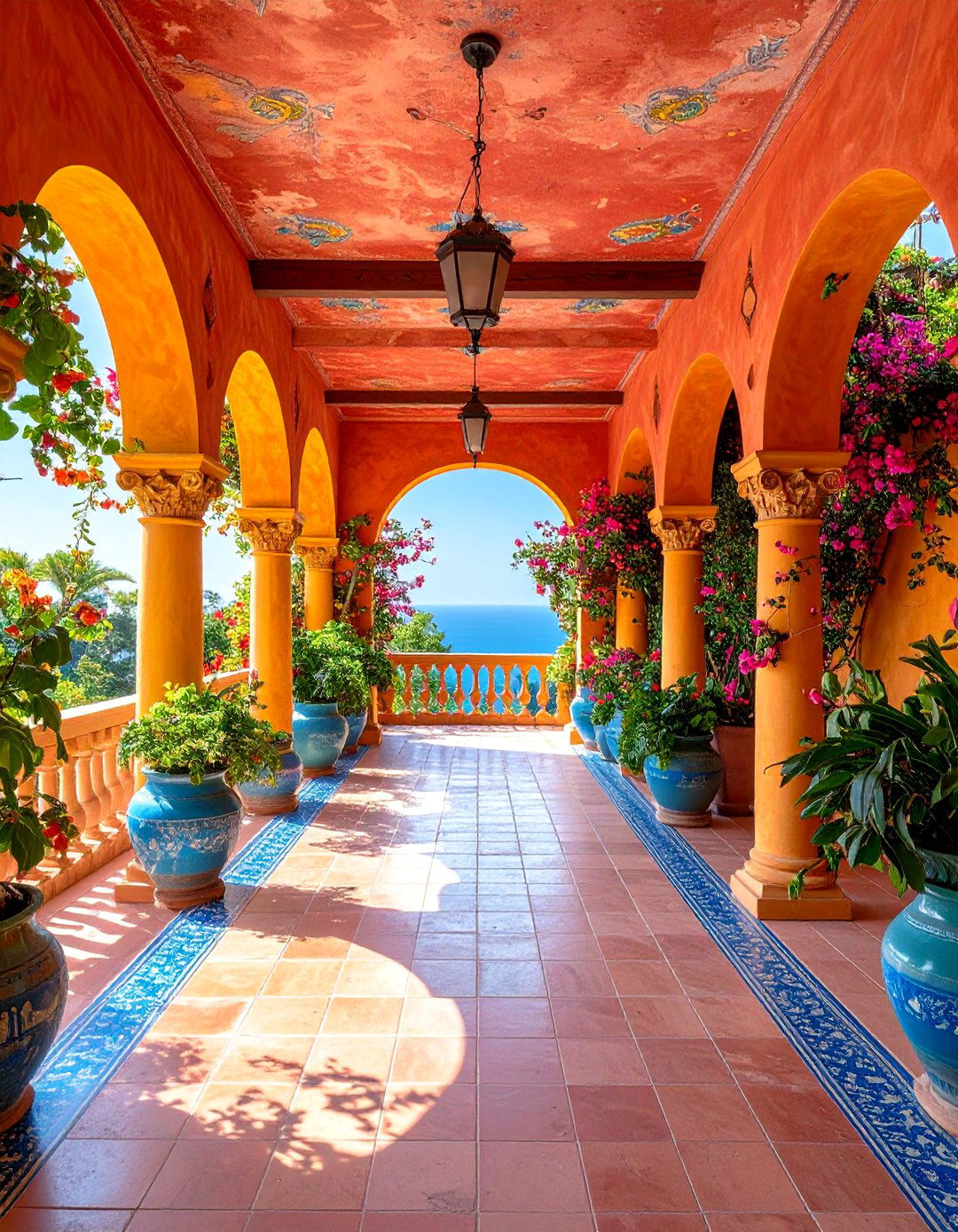 Textured Plaster Finish Ceiling - 25 patio ceiling ideas