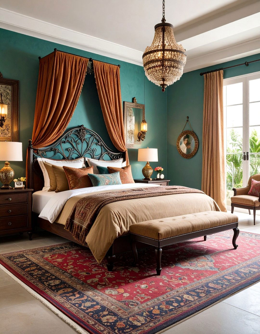 Textured Plaster Mediterranean Bedroom - 25 1990s Interior Design Ideas