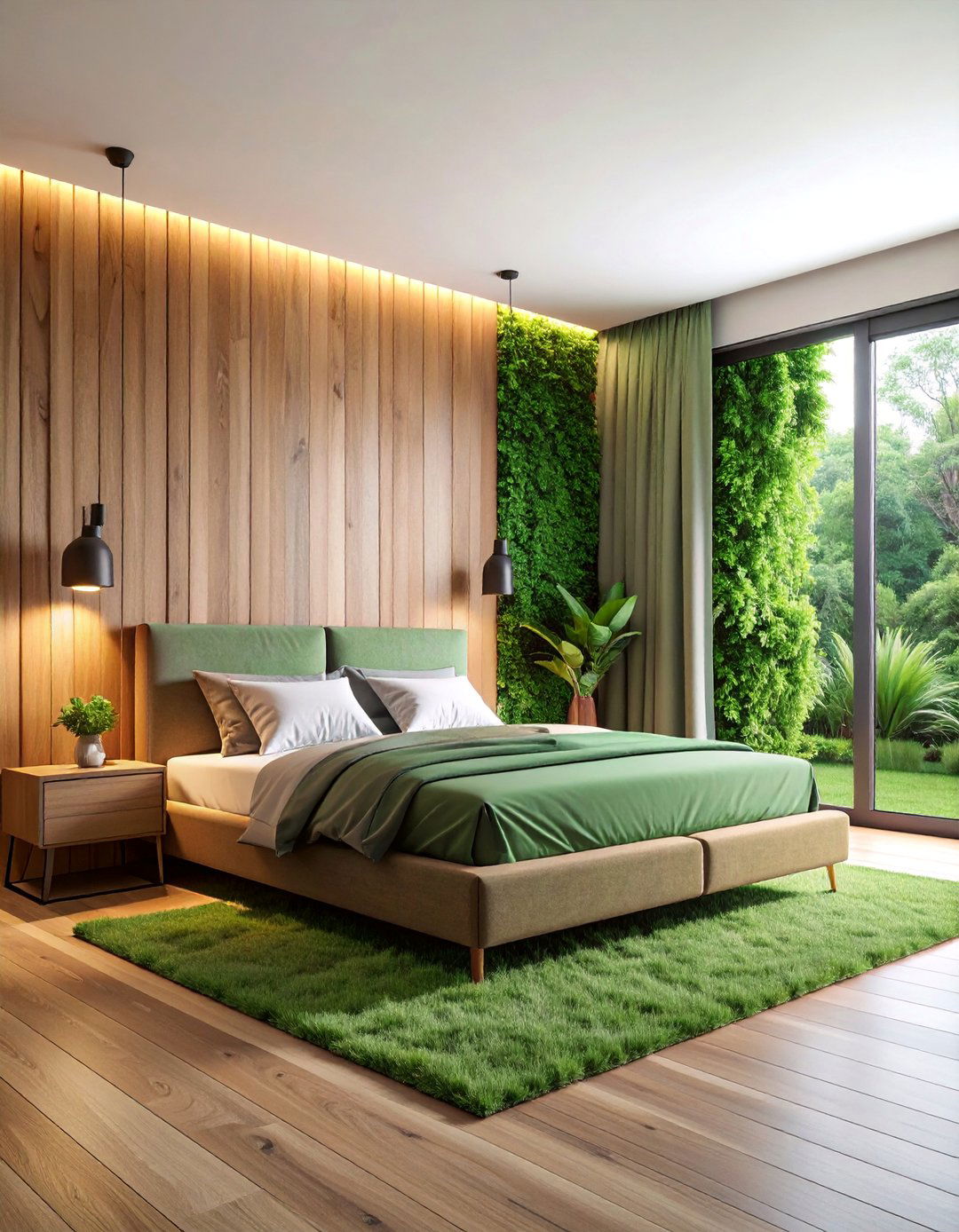 Textured Wall Guest Bedroom with Architectural Interest - 25 Small Guest Bedroom Ideas